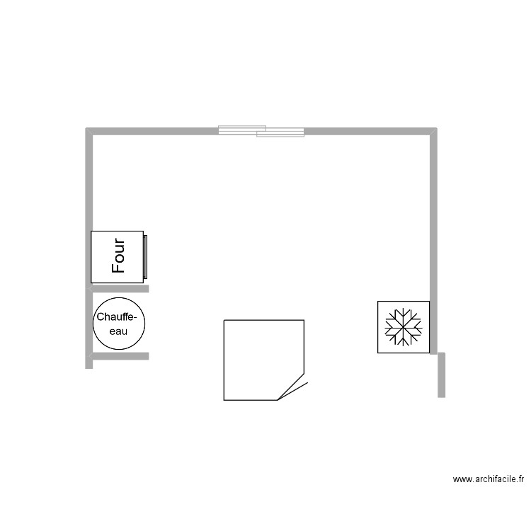 cuisine1. Plan de 0 pièce et 0 m2