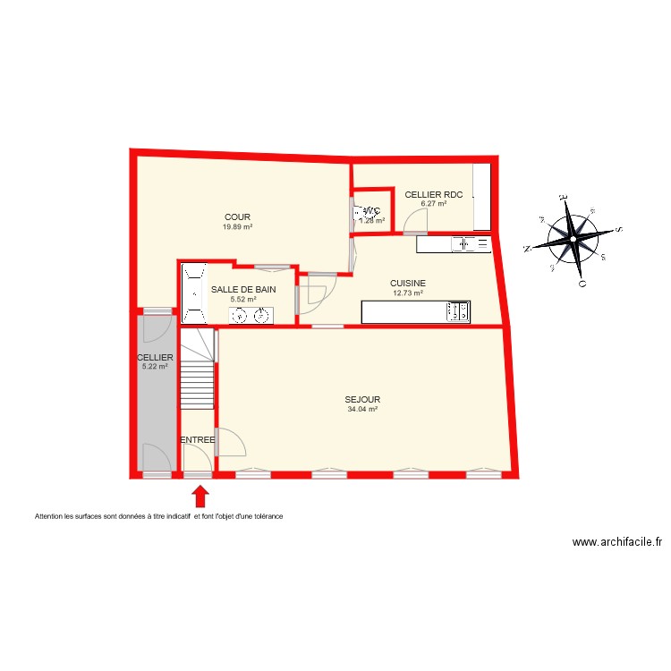 BI 6179 Rita. Plan de 0 pièce et 0 m2