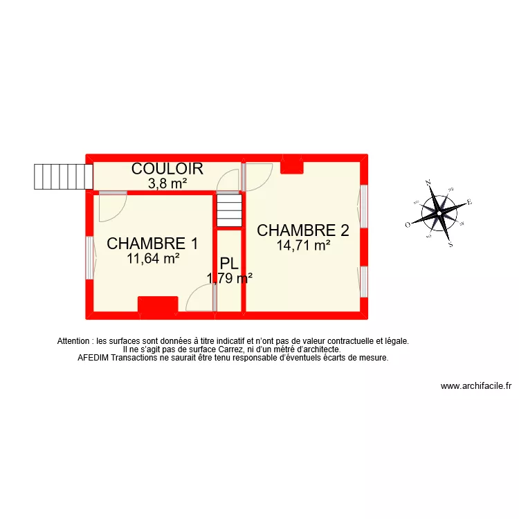 BI 6379 ETAGE 1. Plan de 