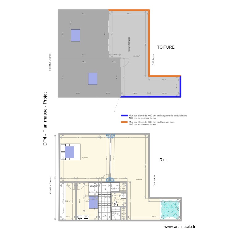 Plan R+2. Plan de 0 pièce et 0 m2