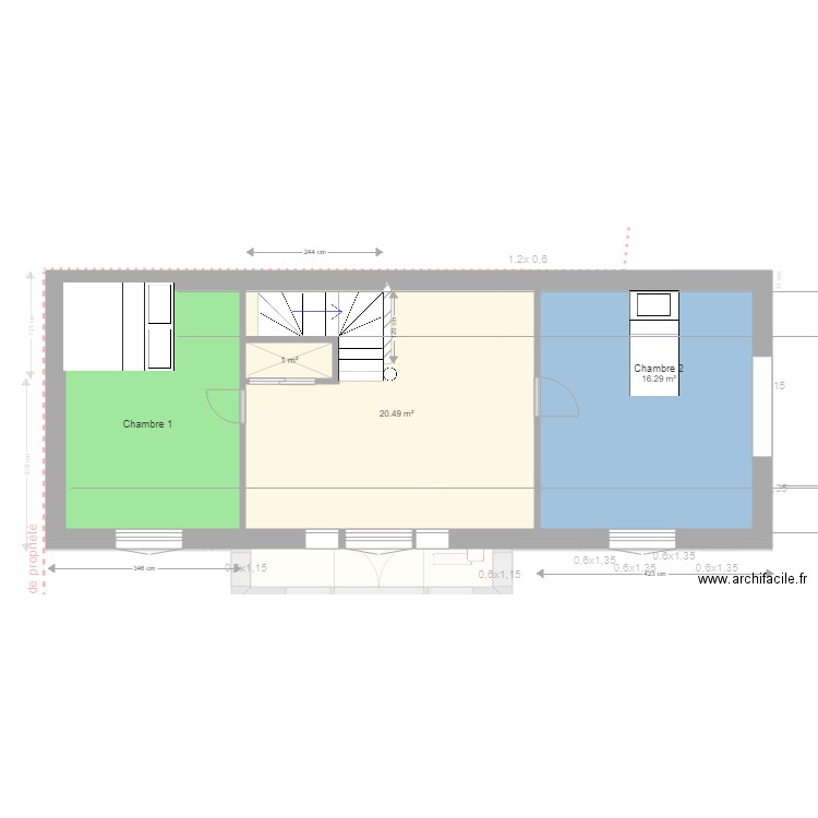 MAISON 3. Plan de 0 pièce et 0 m2