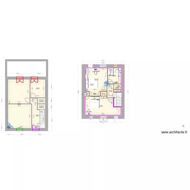 etage_v9. Plan de 14 et 137 m² etage_v9. Plan de 14 et 137 m²
