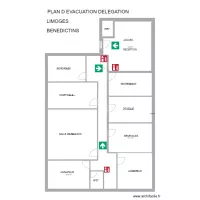 87 LIMOGES B&eacute;n&eacute;dictins (D&eacute;l&eacute;gation)