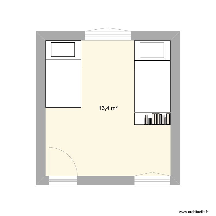 nevia chambre. Plan de 0 pièce et 0 m2