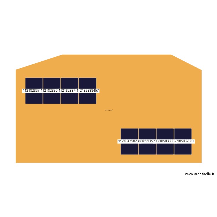 CALEPINAGE M. LAMBRET. Plan de 0 pièce et 0 m2