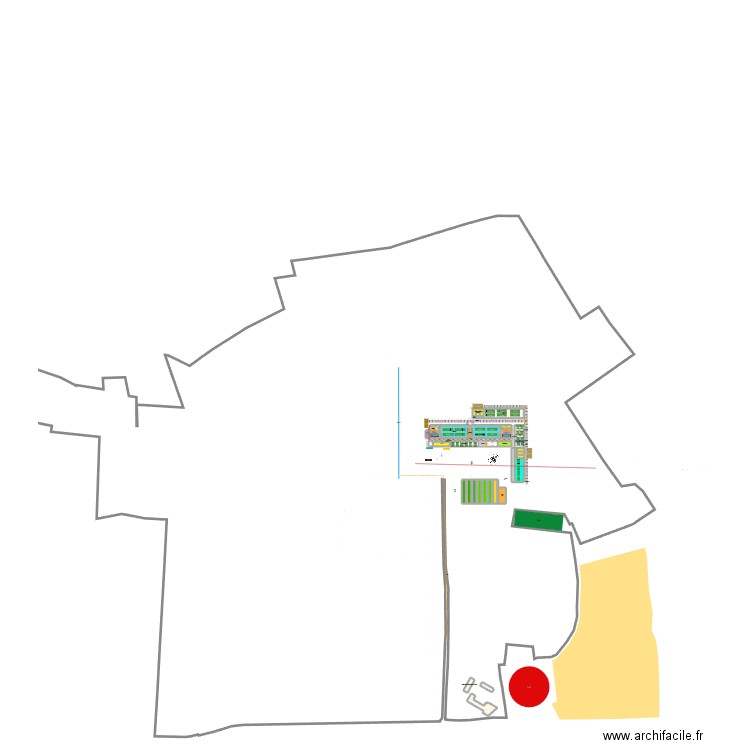 2025_12_06_Projet Robot_2.4_sauv2. Plan de 65 pièces et 14341 m2