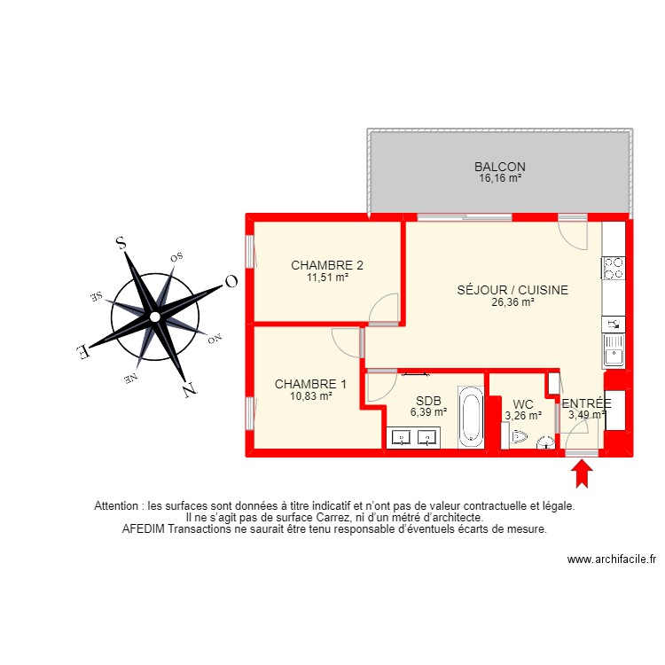 BI18457 -. Plan de 11 pièces et 104 m2