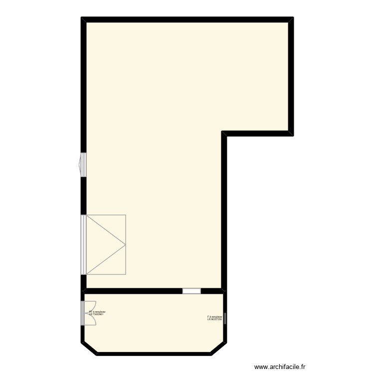 AD - Existant ss. Plan de 0 pièce et 0 m2