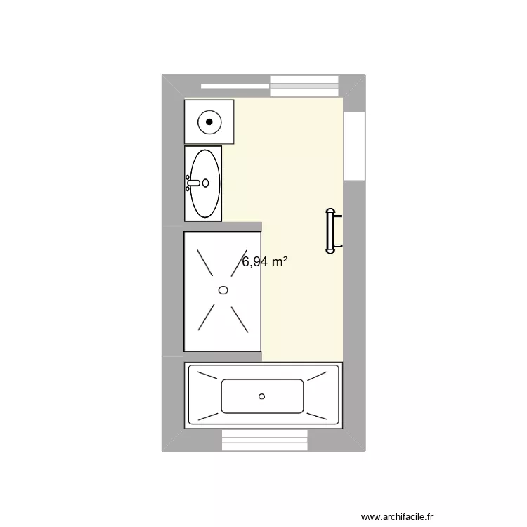 Payen. Plan de 1 et 7 m² Payen. Plan de 1 et 7 m²
