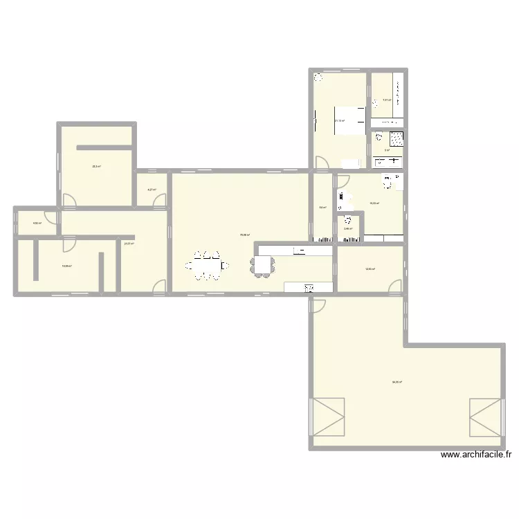 ma maison. Plan de 