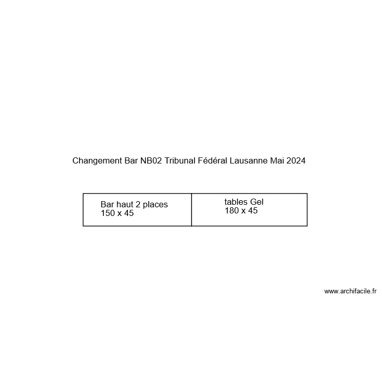 New Bar NB02. Plan de 