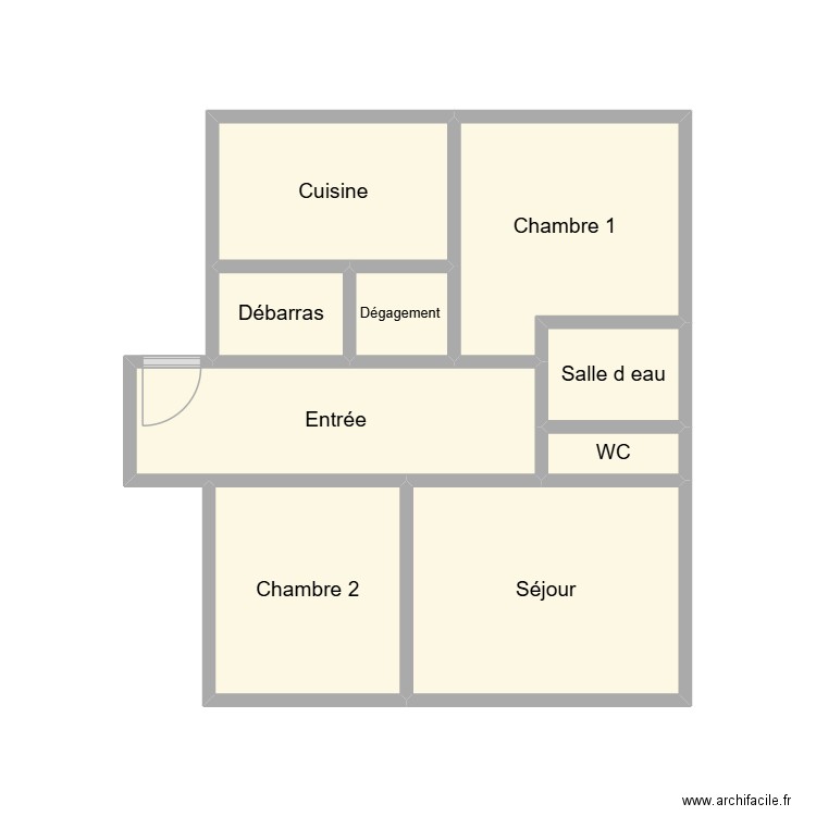2509 SCI ASTROLABE. Plan de 9 pièces et 19 m2