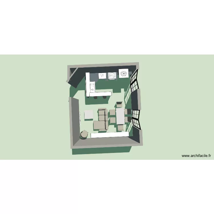 cuisine thomas V2. Plan de 1 Pièce et 0 m² cuisine thomas V2. Plan de 1 Pièce et 0 m²