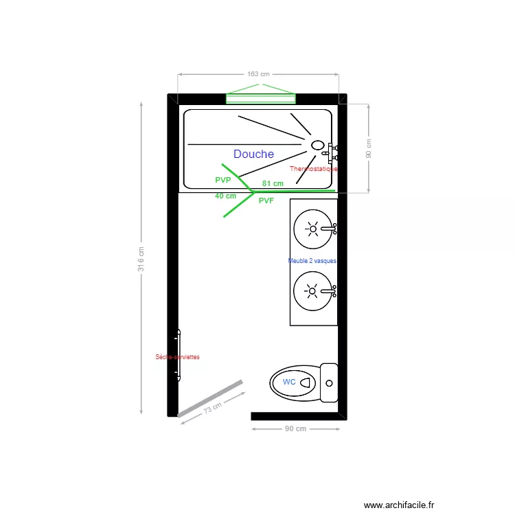 Plan B.Guillaume. Plan de 