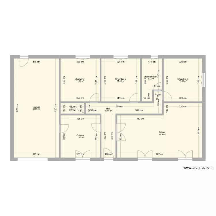 Plan Initial. Plan de 