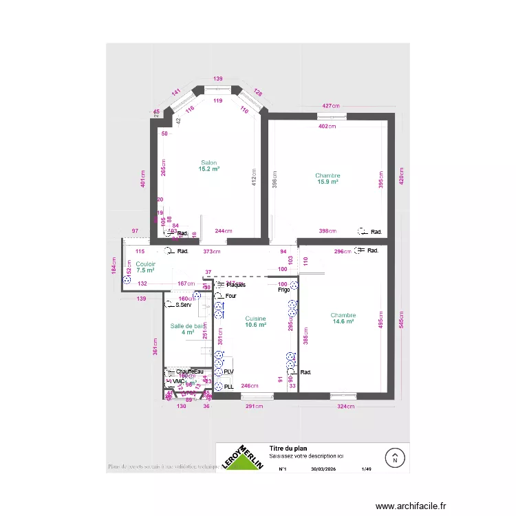Chambery2. Plan de Chambery2. Plan de