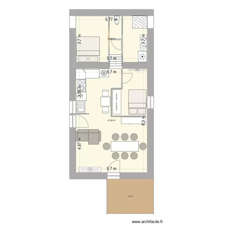 massy. Plan de 2 et 68 m² massy. Plan de 2 et 68 m²