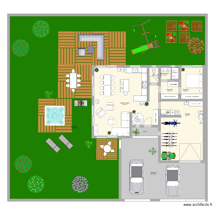 Maison 23. Plan de 0 pièce et 0 m2