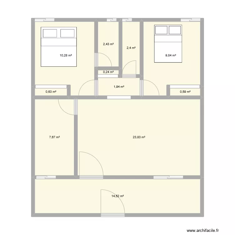 Projet Yapi (Al&eacute;p&eacute;). Plan de 