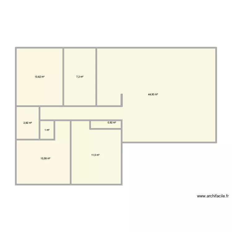 SCI ROSE DE RE. Plan de 8  et 90 m²