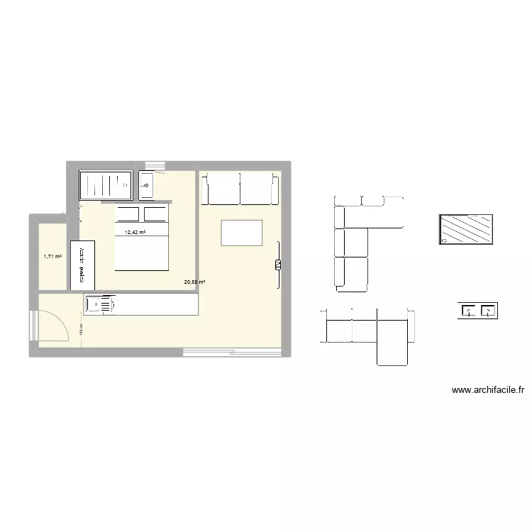 IVO APPARTEMENT. Plan de 
