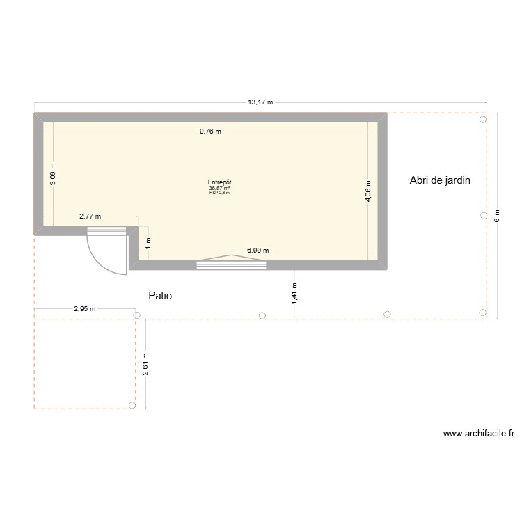 EntrepotRegulFev2026. Plan de 0 pièce et 0 m2 EntrepotRegulFev2026. Plan de 0 pièce et 0 m2