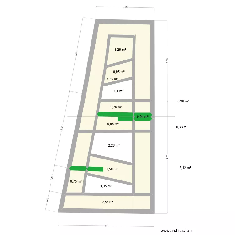 tour. Plan de 15 et 24 m² tour. Plan de 15 et 24 m²