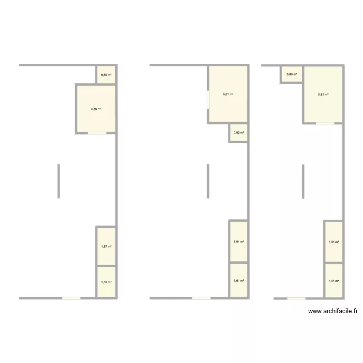 Jardin devant. Plan de 12 et 30 m² Jardin devant. Plan de 12 et 30 m²