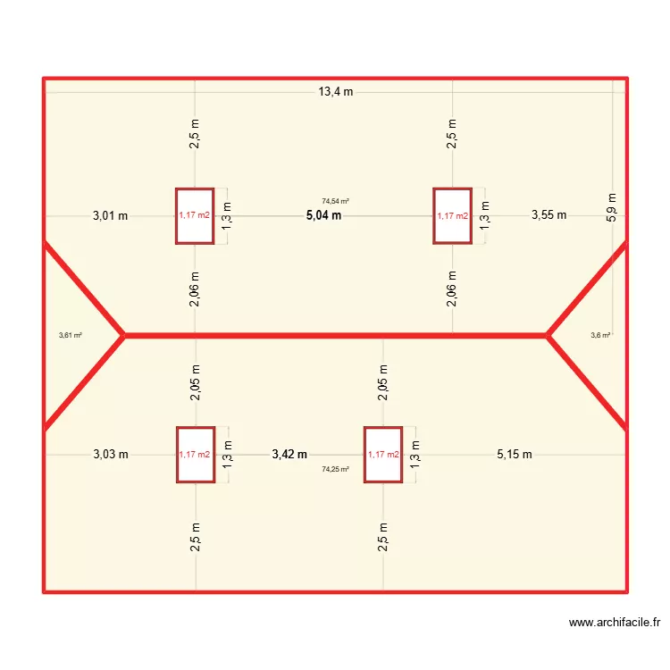 Toiture Moron 19 20.08.2025. Plan de 
