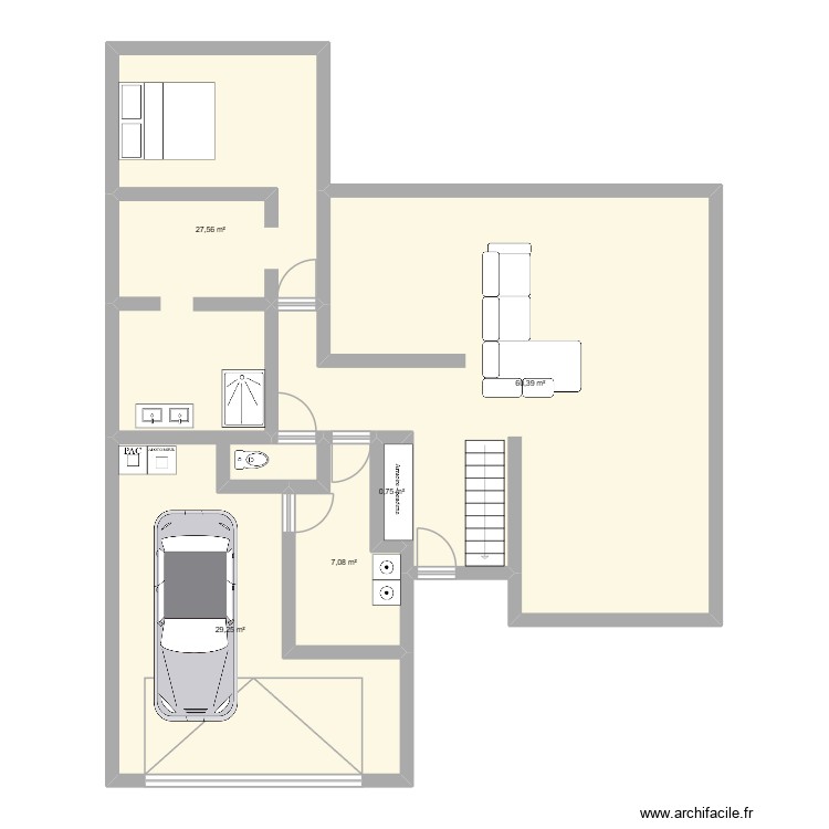 MAISON 2026. Plan de 0 pièce et 0 m2