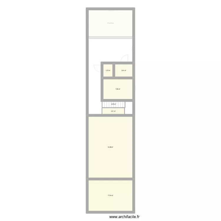 BESSEGHIER. Plan de 