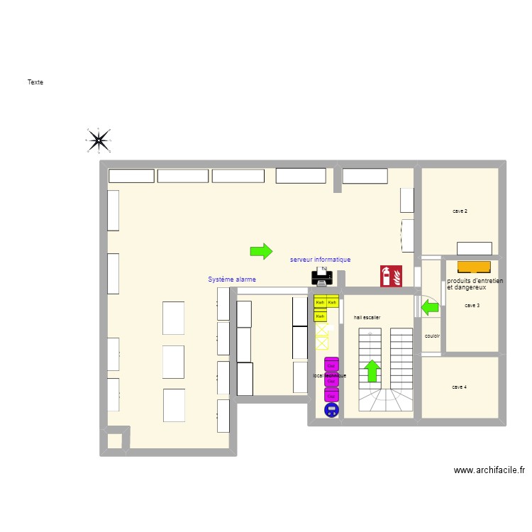 Cave LEE Lux 2023. Plan de 0 pièce et 0 m2