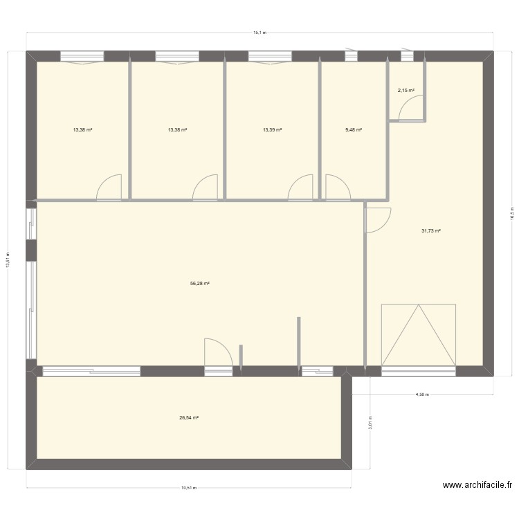 SAMUEL. Plan de 0 pièce et 0 m2