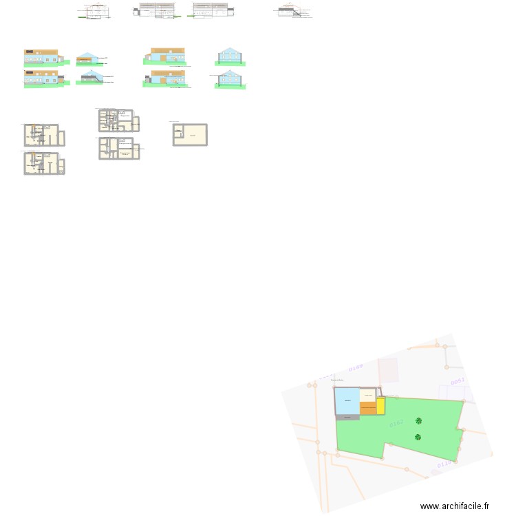 debut 1. Plan de 0 pièce et 0 m2