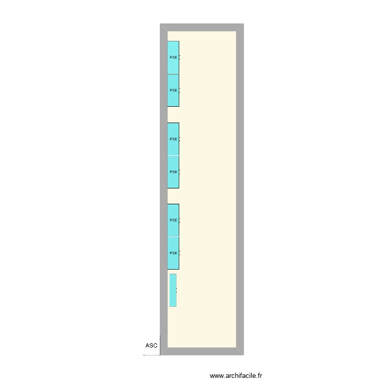 PLAN ETAGE 1. Plan de 0 pièce et 0 m2