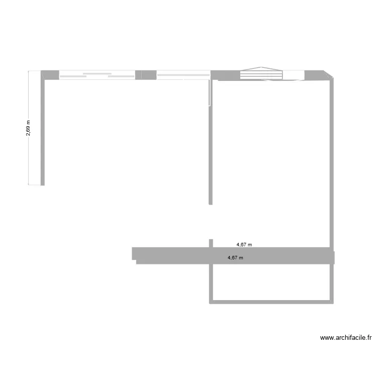 logement AN. Plan de 