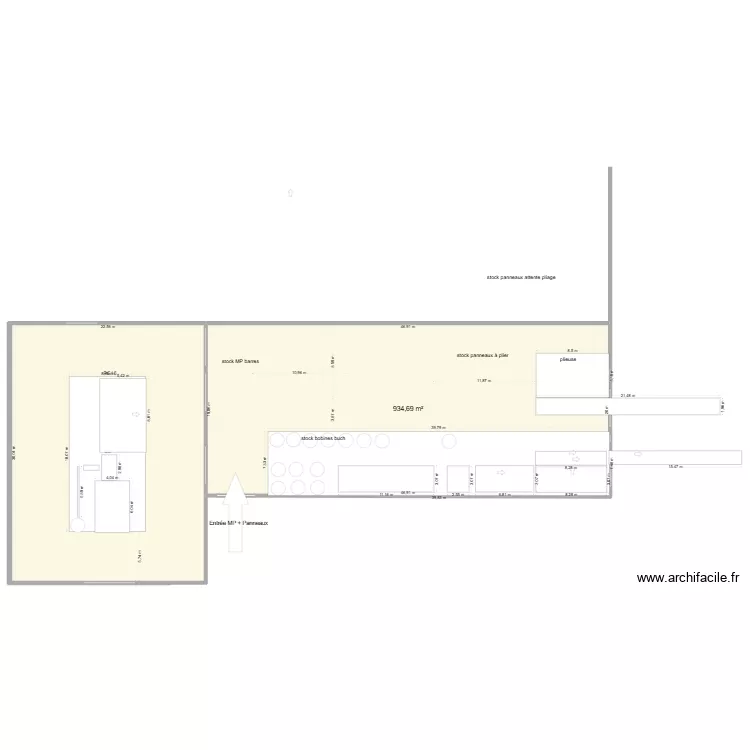 wagdi v3 bis. Plan de 2 Pièces et 1612 m²
