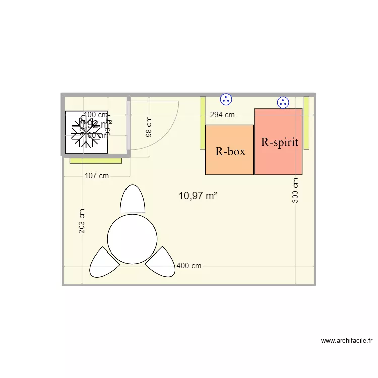 Food in sud. Plan de 