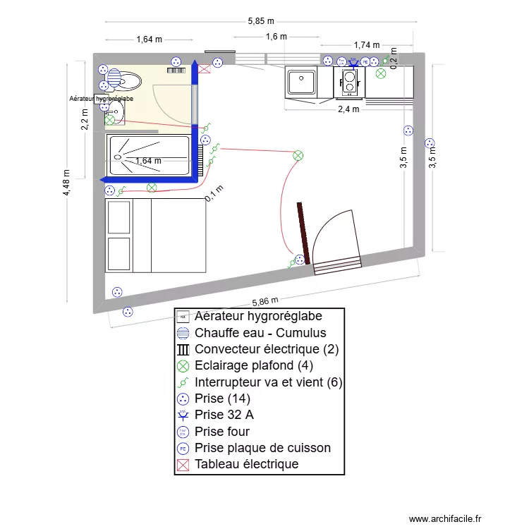 LES VIGNES juin 25. Plan de 