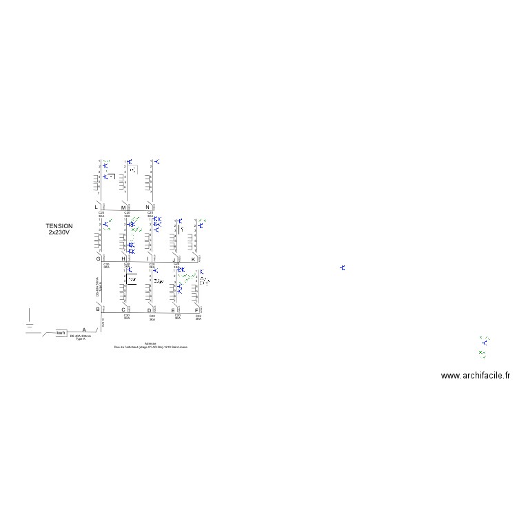 ET1AR GA. Plan de 0 pièce et 0 m2