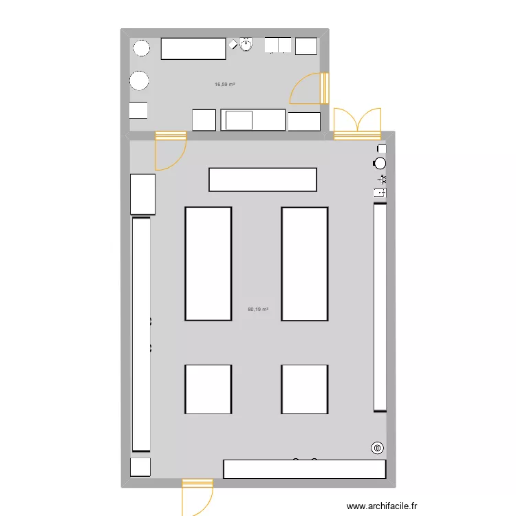 LABORATOIRE MICROBIO. Plan de LABORATOIRE MICROBIO. Plan de