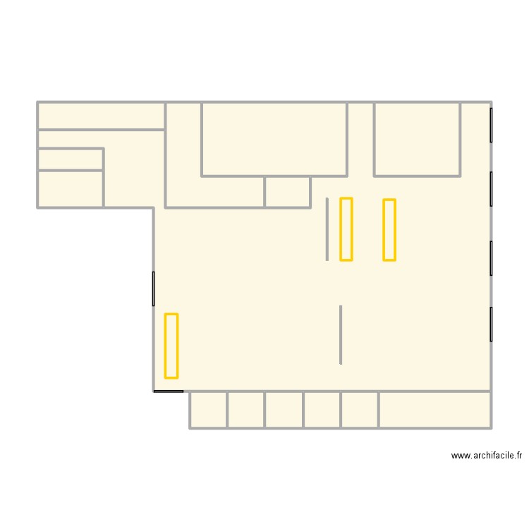 sdvi. Plan de 17 pièces et 84 m2