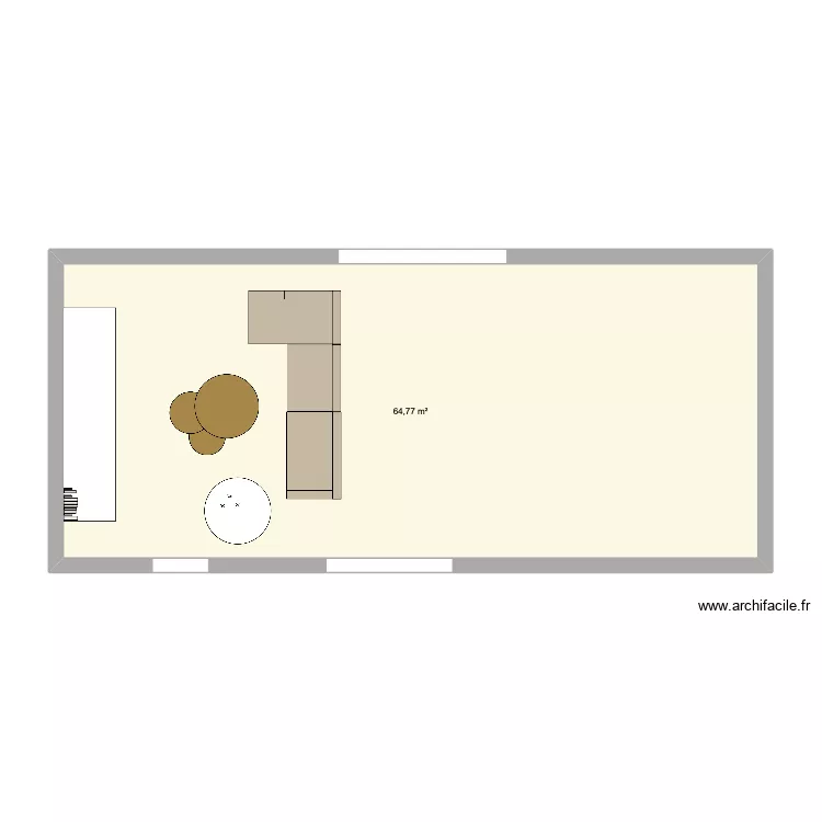 OLIVIA SALON B. Plan de 