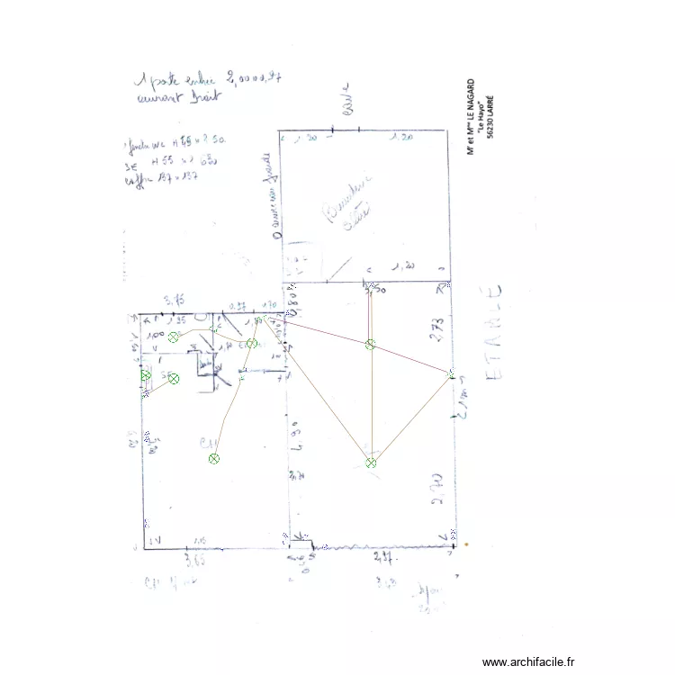 LArre. Plan de LArre. Plan de