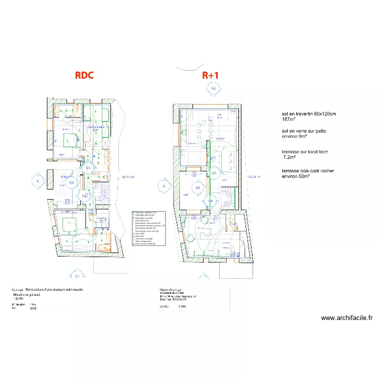Moulin Picaud. Plan de 