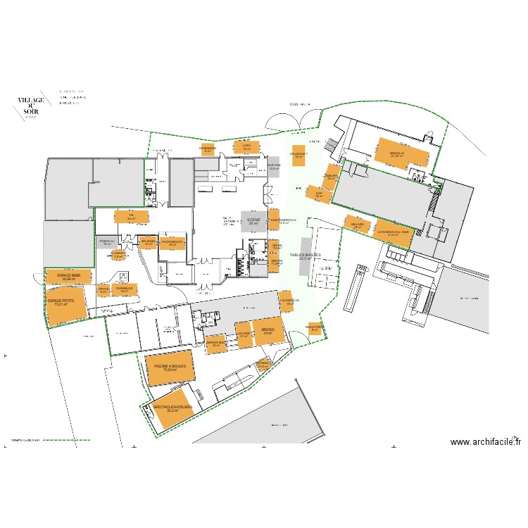 VDE2 JUJU_Village du Soir. Plan de 0 pièce et 0 m2