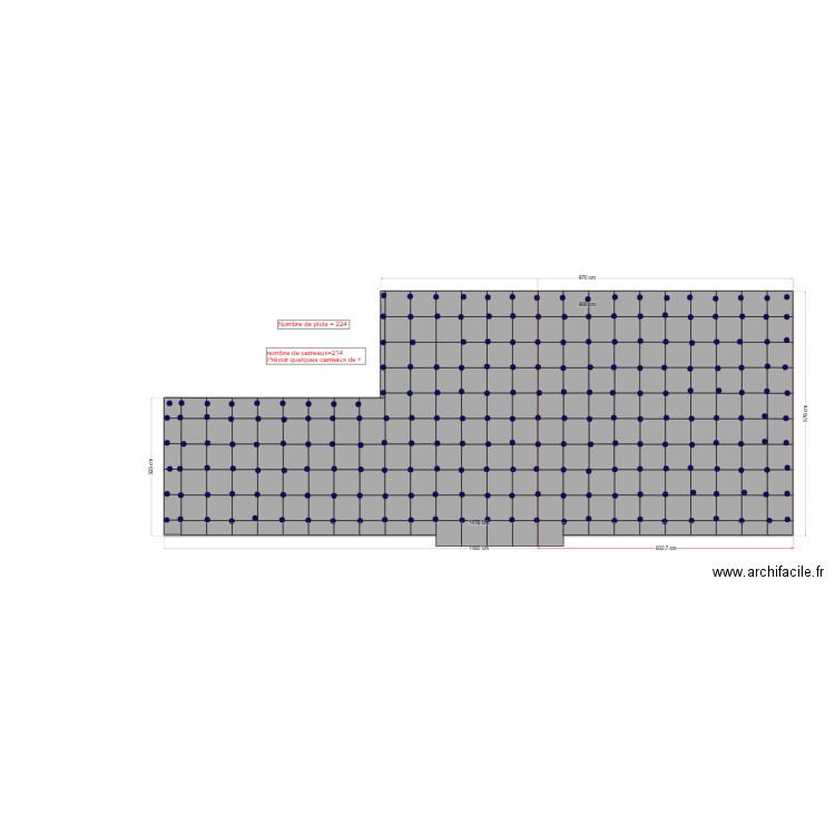 Evelyne1. Plan de 1 pièce et 72 m2