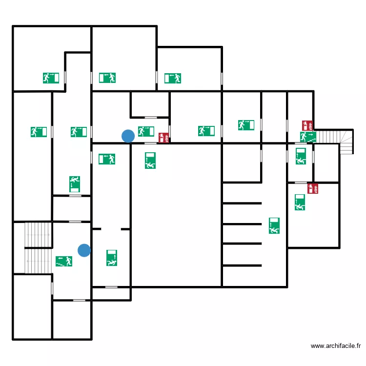 SALLE COMMUNAL S/SOL. Plan de 