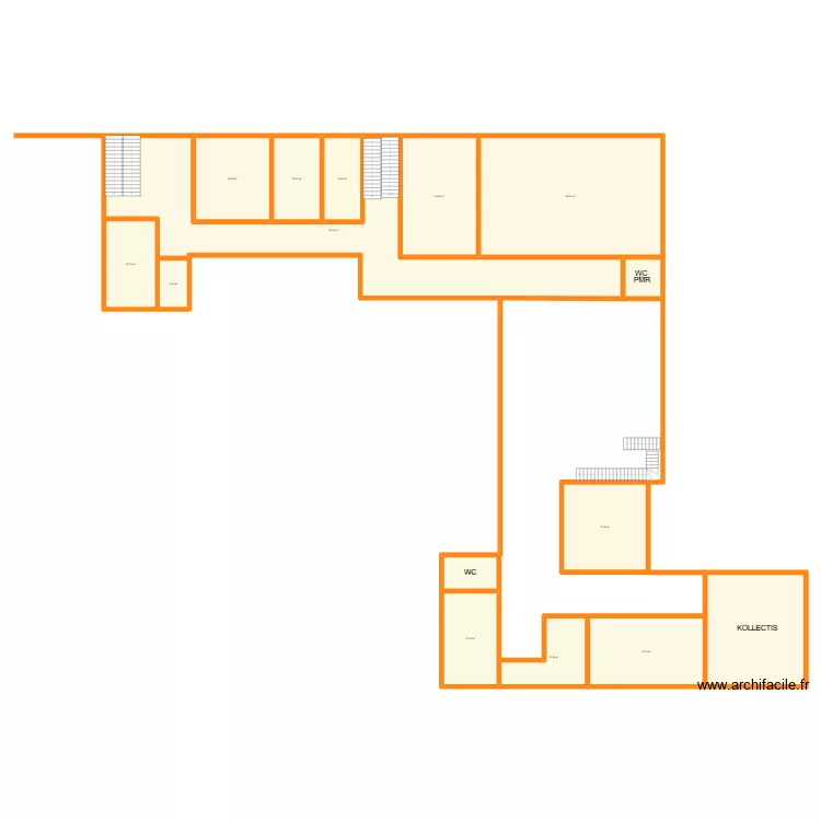 CHATEAU RDC. Plan de 15 Pièces et 530 m² CHATEAU RDC. Plan de 15 Pièces et 530 m²