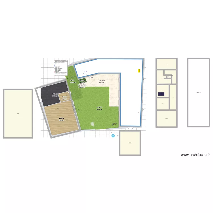 La Gimond. Plan de La Gimond. Plan de